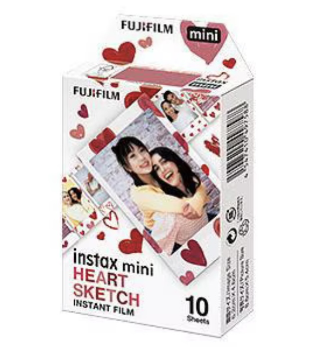 instax mini HEART SKETCH