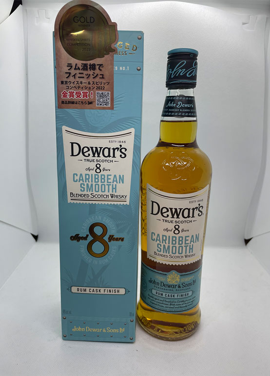 Dewar`s 8年 カリビアンスムース 40％ 700ml